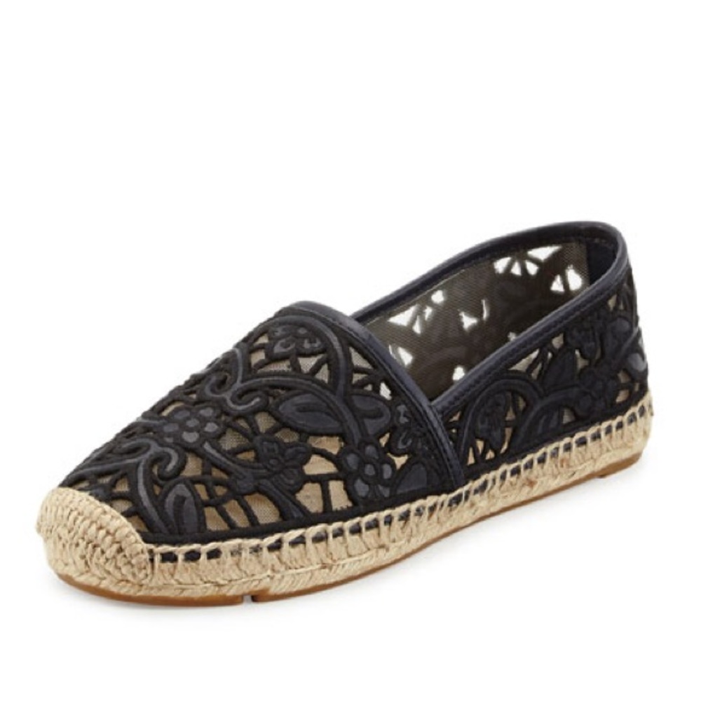 Gently Used Tory Burch Lucia Lace Espadrille